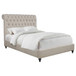 Devon - Upholstered Queen Panel Bed - Beige
