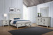 Franco - Queen 4 Piece Bedroom Set - Distressed White