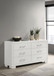 Jessica - 6-Drawer Dresser - Cream White