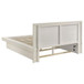Jessica - 4 Piece Queen LED Bedroom Set - Cream White