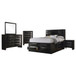 Briana - 5 Piece California King Bedroom Set - Black