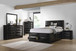 Briana - 4 Piece California King Bedroom Set - Black