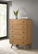 Robyn - 5-Drawer Bedroom Chest Of Drawers - Light Ash