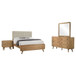Robyn - 4 Piece California King Bedroom Set - Light Ash