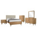 Robyn - 5 Piece Eastern King Bedroom Set - Light Ash