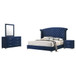 Melody - 4 Piece Queen Bedroom Set - Pacific Blue