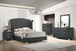 Melody - 5 Piece Eastern King Bedroom Set - Gray