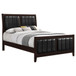 Carlton - Wood Eastern King Panel Bed - Cappuccino