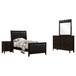 Carlton - 4 Piece Twin Bedroom Set - Cappuccino