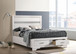 Miranda - Wood Full Storage Panel Bed - White