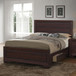 Kauffman - Wood Eastern King Storage Panel Bed - Dark Cocoa