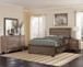 Kauffman - Queen 4 Piece Bedroom Set - Washed Taupe