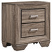 Kauffman - 4 Piece King Bedroom Set - Washed Taupe