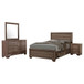 Kauffman - 4 Piece King Bedroom Set - Washed Taupe