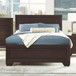 Kauffman - Wood Queen Panel Bed - Dark Cocoa