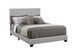 Dorian - Upholstered Full Panel Bed - Gray