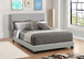 Dorian - Upholstered Full Panel Bed - Gray