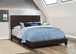 Dorian - Upholstered Full Panel Bed - Brown