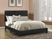 Dorian - Upholstered Full Panel Bed - Black