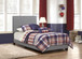 Dorian - Upholstered Twin Panel Bed - Gray