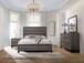 Watson - 4 Piece Eastern King Bedroom Set - Gray Oak