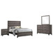Watson - 4 Piece Full Bedroom Set - Gray Oak