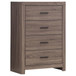 Brantford - 4-Drawer Bedroom Chest - Barrel Oak