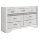 Miranda - 7-Drawer Dresser - White