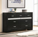 Miranda - 7-Drawer Dresser - Black