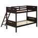 Littleton - Wood Twin Over Twin Bunk Bed - Espresso