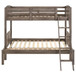 Flynn - Wood Twin Over Full Bunk Bed - Weathered Brown