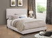Boyd - Upholstered California King Panel Bed - Ivory