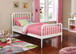 Jones - Wood Twin Open Frame Bed - White