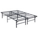 Mabel - Metal Queen Mattress Support Platform Bed - Black