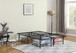 Mabel - Metal Queen Mattress Support Platform Bed - Black