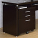 Skylar - 3-Drawer Home Office Mobile File Cabinet - Cappuccino