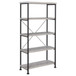 Analiese - 4-Shelf Bookshelf - Gray Driftwood