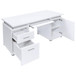 Tracy - 2-Drawer Office Computer Desk - White