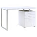 Brennan - 3-Drawer Office Computer Desk - White