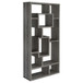 Corey - 71" 8-Shelf Bookshelf - Weathered Gray