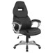 Bruce - Upholstered Adjustable Home Office Desk Chair - Black