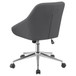 Jackman - Upholstered Adjustable Home Office Desk Chair - Gray