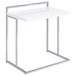 Dani - Rectangular C-Shaped Sofa Side Table - White High Gloss