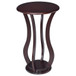 Elton - Round Wood Top Accent Side Table - Cherry