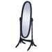 Foyet - Wood Adjustable Full Length Cheval Mirror - Black