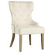 Baney - Tufted Upholstered Dining Chair - Beige And Rustic Gray