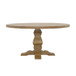Florence - Round Wood Dining Table - Rustic Honey