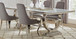 Antoine - Rectangular Glass Top Dining Table - White