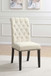 Alana - Upholstered Dining Side Chair (Set of 2) - Beige