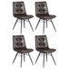 Aiken - Upholstered Dining Side Chair (Set of 4) - Brown